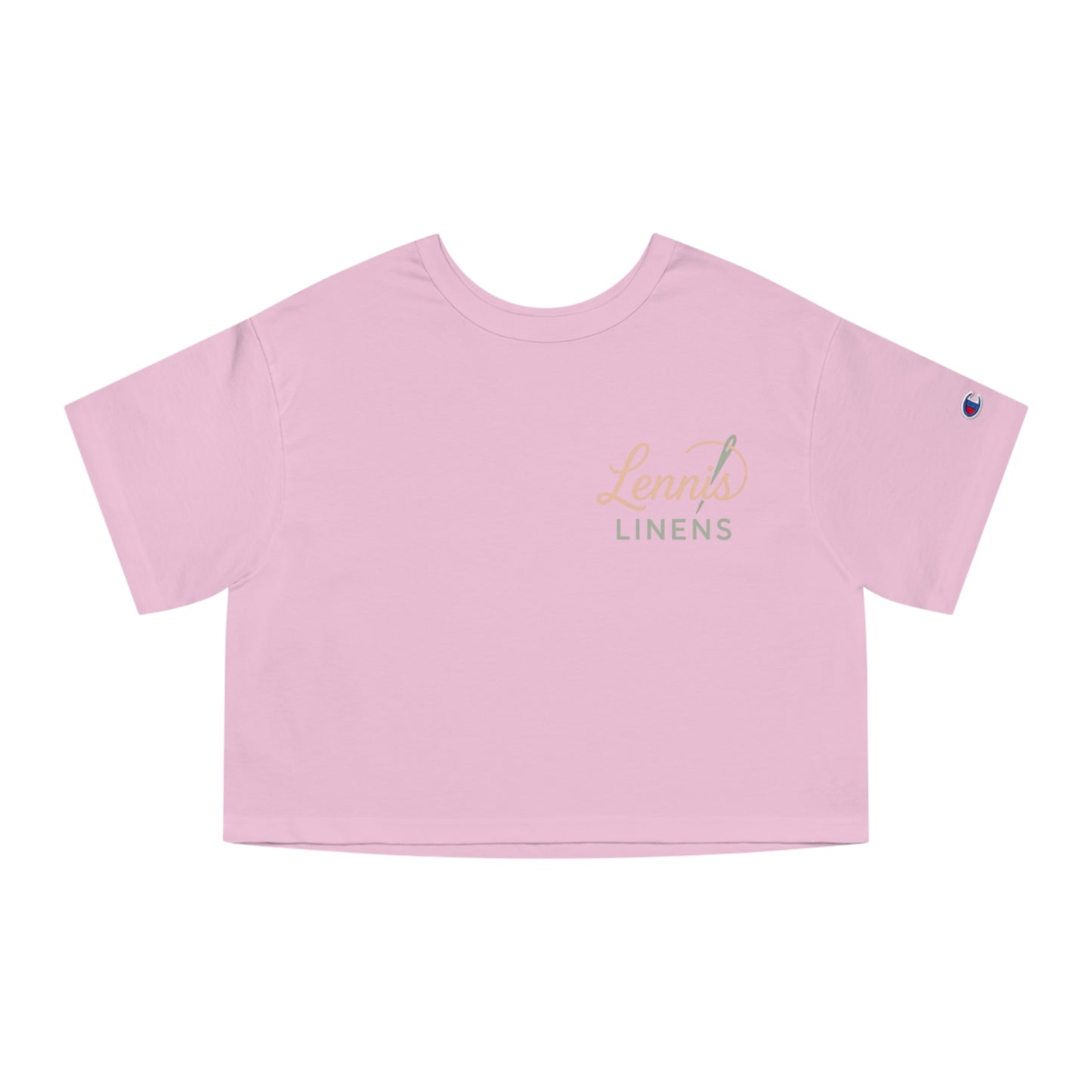Lennis Linens Cropped T-Shirt - Casual Women's Tee for Relaxed Style