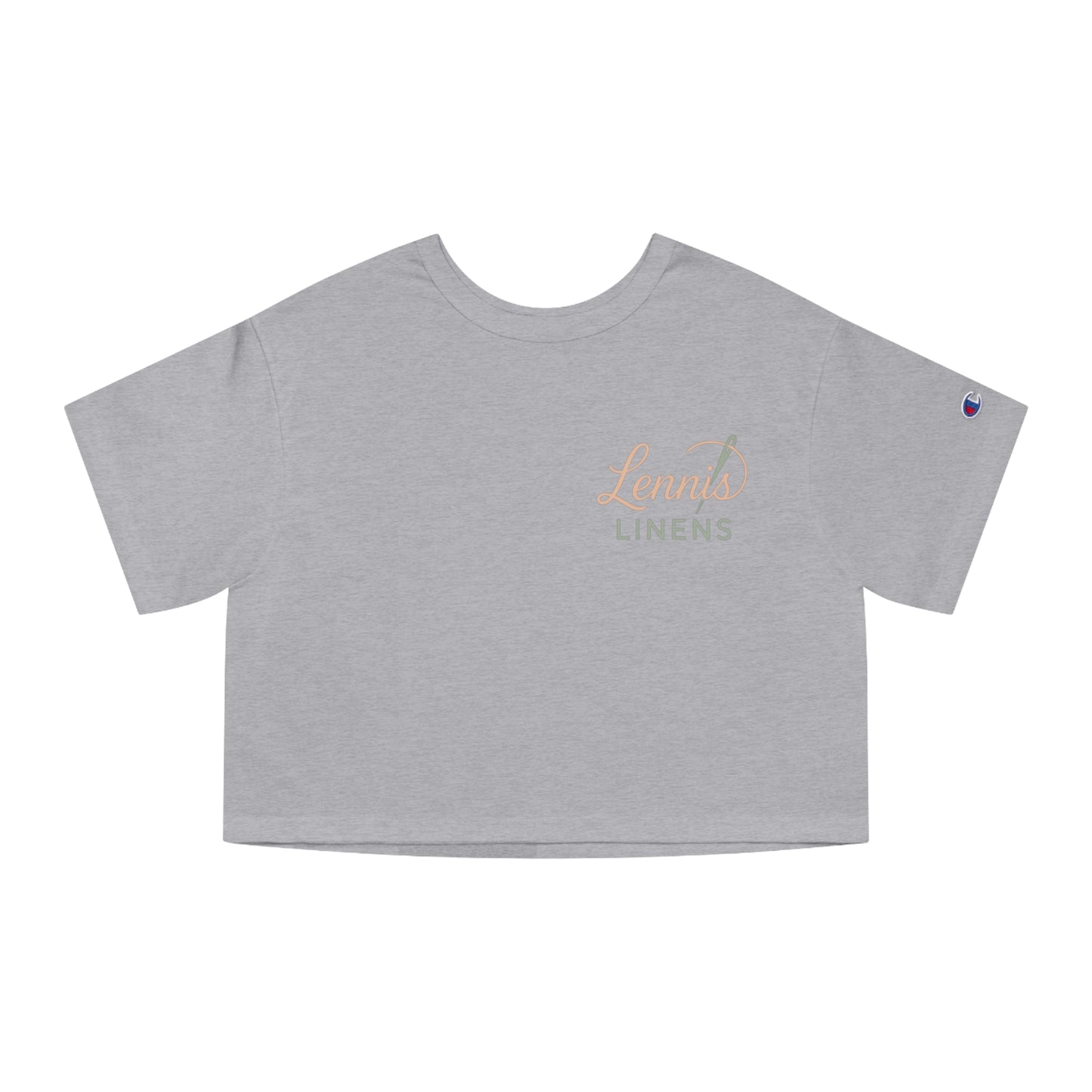 Lennis Linens Cropped T-Shirt - Casual Women's Tee for Relaxed Style