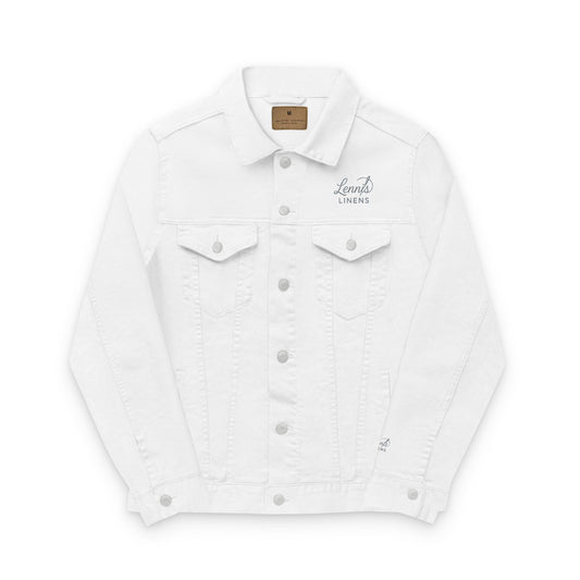 Stylish Unisex Denim Jacket with Embroidery - Perfect for Casual Outings and Gifts